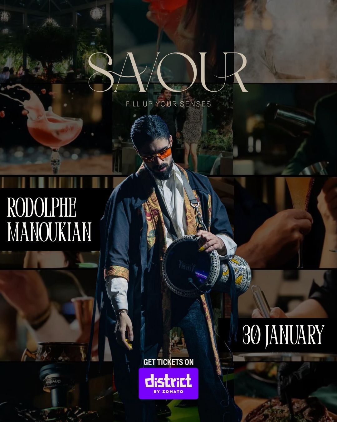 Rodolphe live entertainment night at SAVOUR Dubai