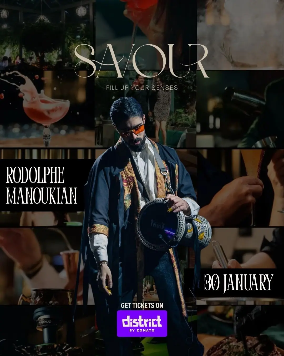 Rodolphe live entertainment night at SAVOUR Dubai