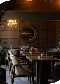 Shisha lounge in Dubai and restaurant in Jumeirah - SAVOUR interior