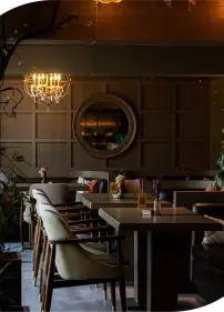 Shisha lounge in Dubai and restaurant in Jumeirah - SAVOUR interior