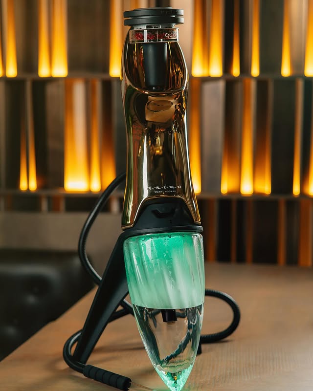 Evening shisha lounge atmosphere at Savour
