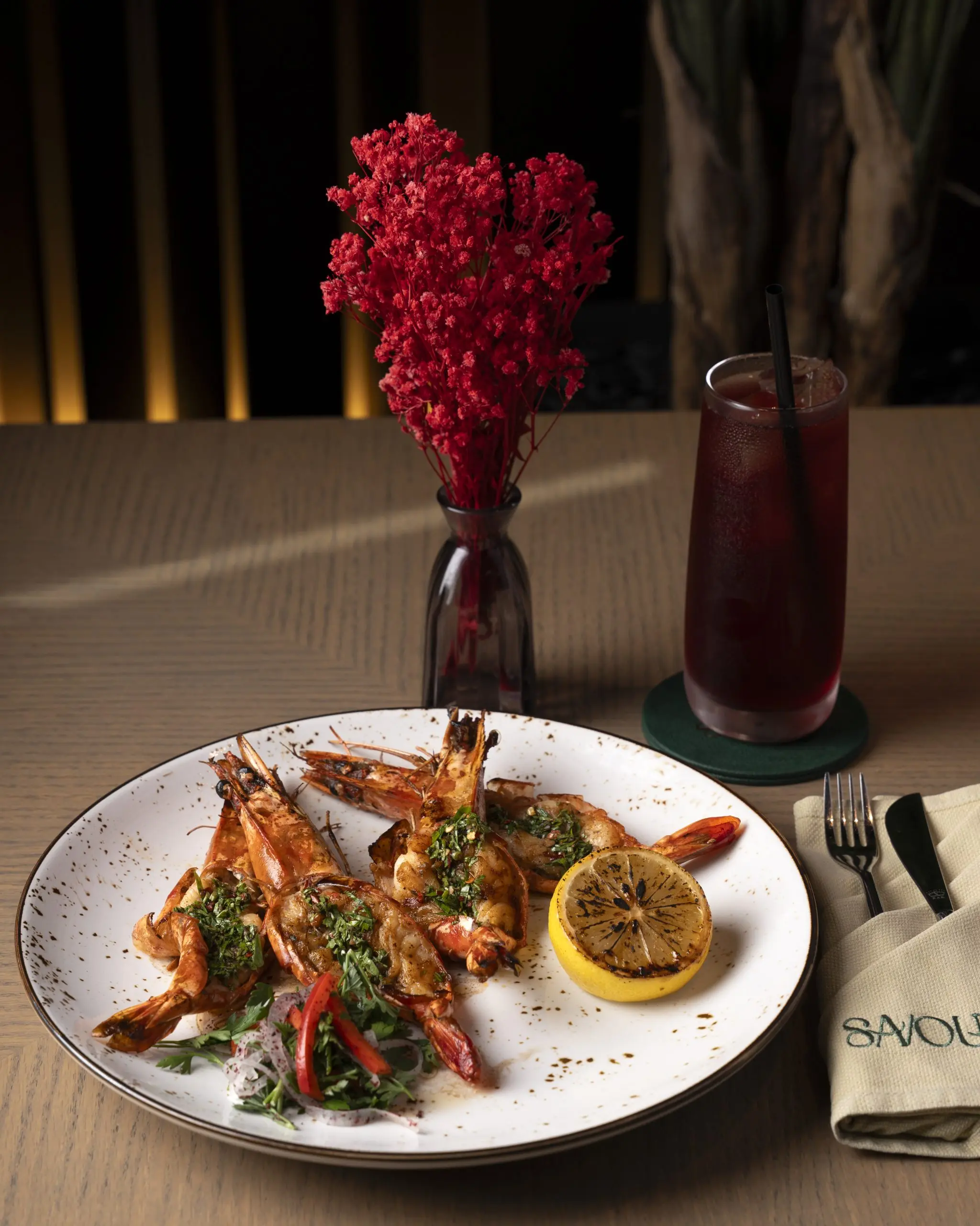 Dining experience at SAVOUR, top dinner restaurant in Jumeirah